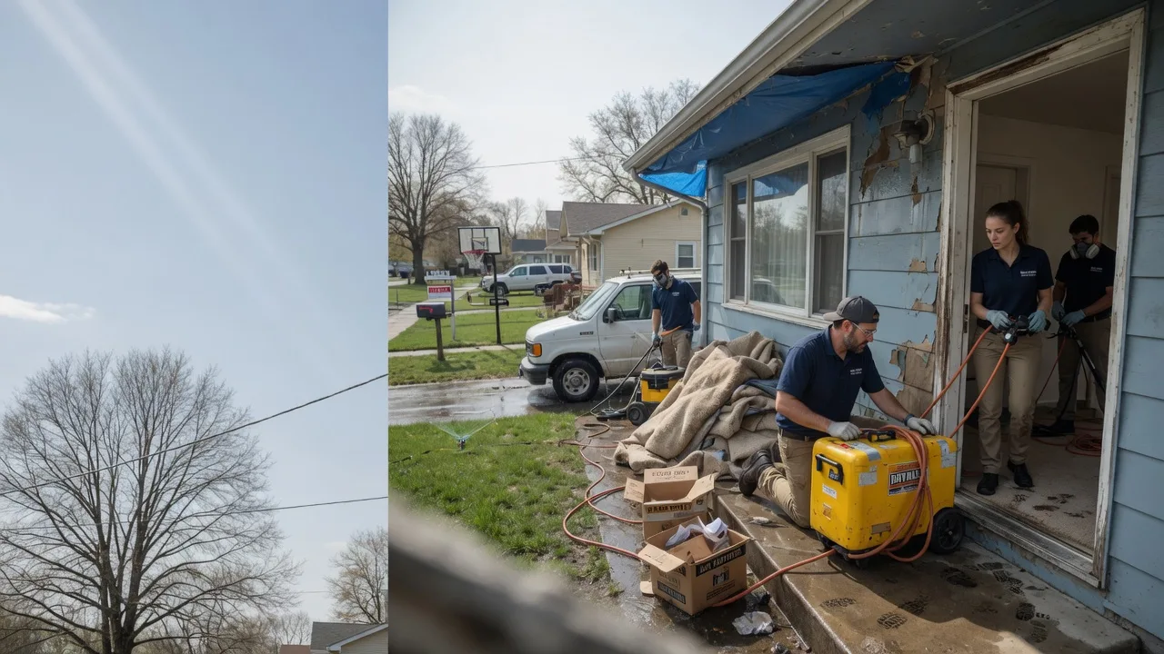 Basement Flood Cleanup in Lambrook, AR near me